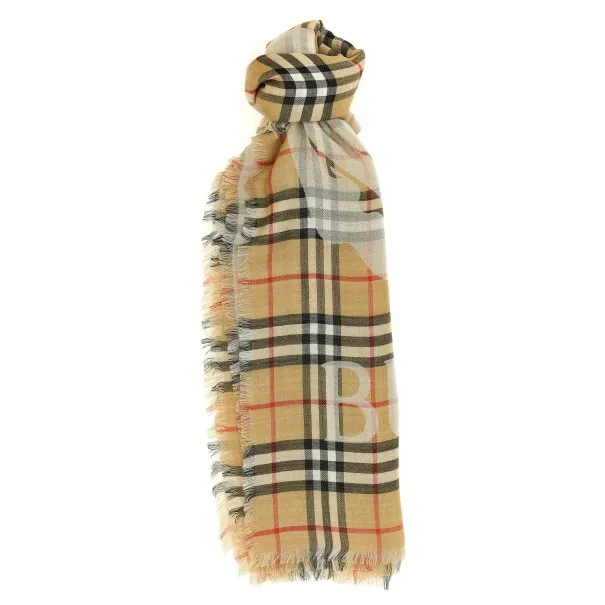 Burberry Equestrian Knight Design Scarf - BURBERRY