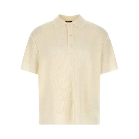 Balmain Monogram Jacquard Polo Shirt - BALMAIN