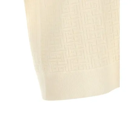 Balmain Monogram Jacquard Polo Shirt - BALMAIN