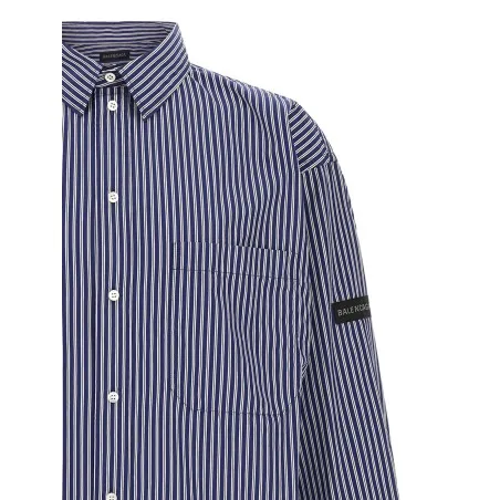 Balenciaga Striped Shirt - BALENCIAGA