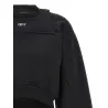 Off White Cropped Sweatshirt - OFF WHITE