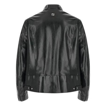 Fendi Lacquered Leather Blouson - FENDI
