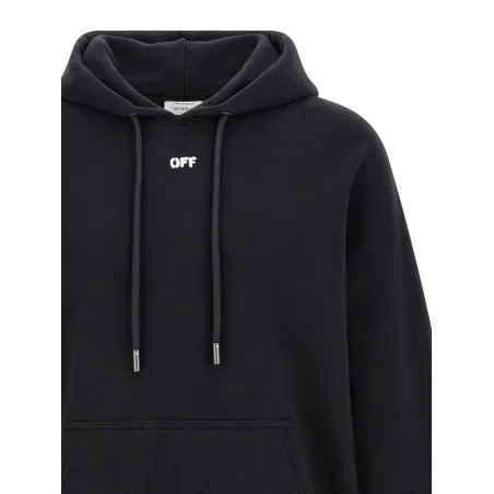 Off White Paint Arrow Skate Hoodie - OFF WHITE
