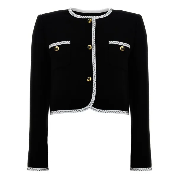 Moschino Crepe Short Jacket - MOSCHINO