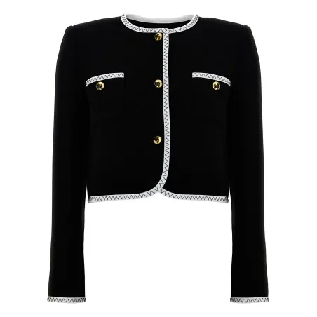 Moschino Crepe Short Jacket - MOSCHINO