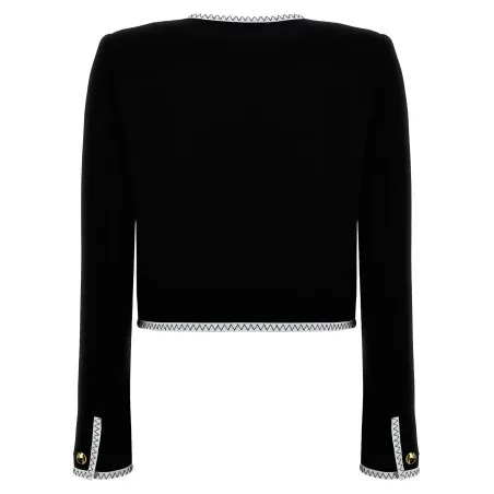Moschino Crepe Short Jacket - MOSCHINO