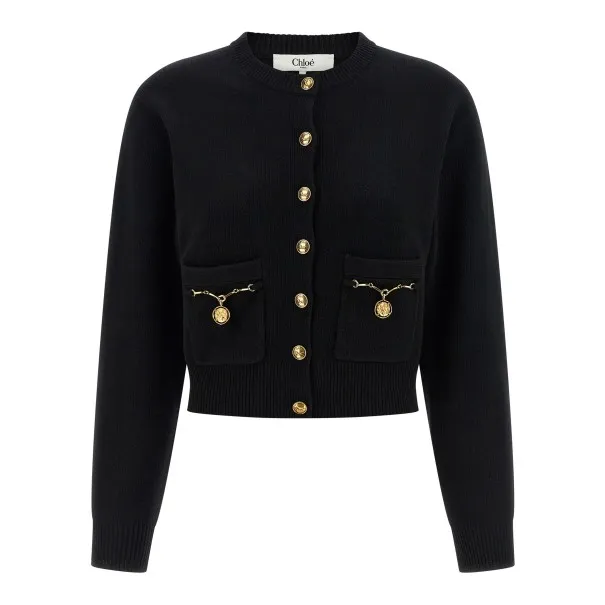 Chloé Horse Medal Cardigan - CHLOE