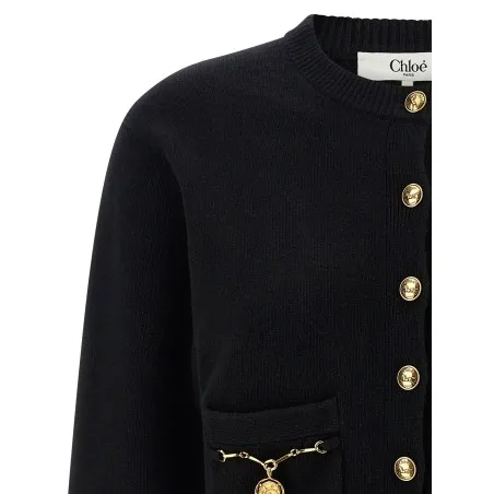 Chloé Horse Medal Cardigan - CHLOE