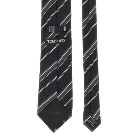 Tom Ford Diagonal Striped Tie - Tom Ford