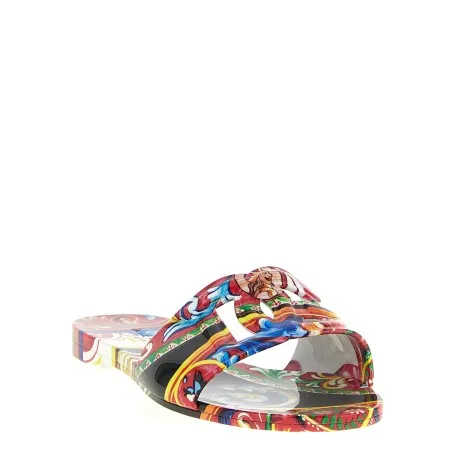 Dolce & Gabbana Bianca Slides - Dolce&Gabbana