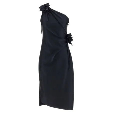 Coperni Asymmetric Mini Flower Dress - Coperni