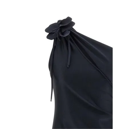 Coperni Asymmetric Mini Flower Dress - Coperni