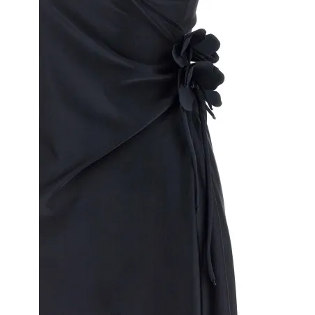 Coperni Asymmetric Mini Flower Dress - Coperni