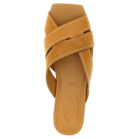Tod's Suede Leather Sandals - Tods