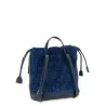 Fendi Ff Flocked Denim Backpack - FENDI