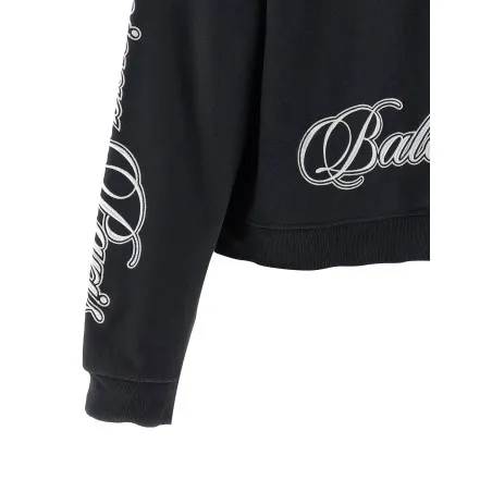Balenciaga Cursive Hoodie - BALENCIAGA