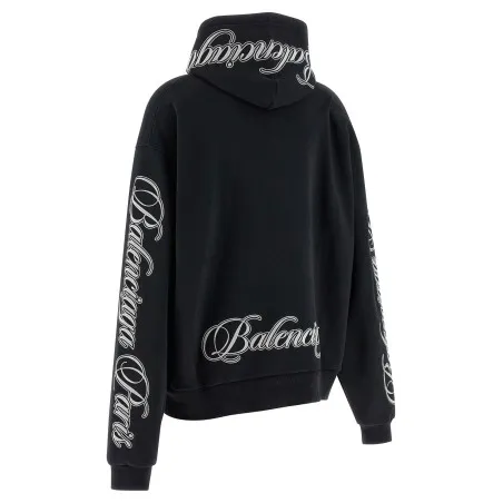 Balenciaga Cursive Hoodie - BALENCIAGA