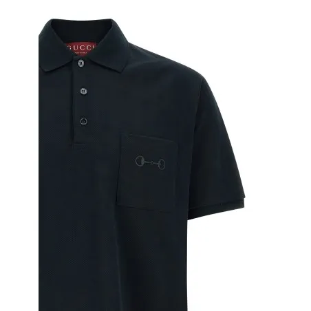 Gucci Morsetto Embroidery Polo Shirt - Gucci