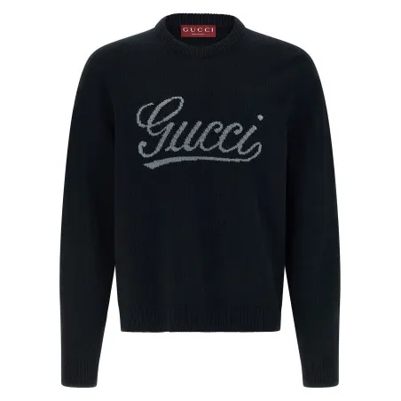 Gucci Logo Intarsia Sweater - Gucci