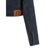 Fendi Ff Denim Bolero Jacket - FENDI