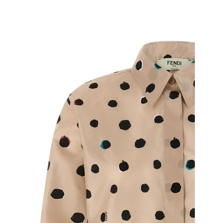 Fendi Falena Dots Shirt - FENDI