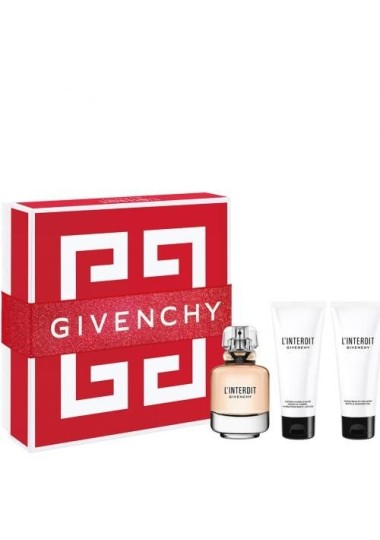 Coffret Parfum Femme GIVENCHY L'INTERDIT 50ML+LAIT + GEL DOUCHE GIVENCHY - 1