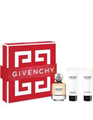 Coffret Parfum Femme GIVENCHY L'INTERDIT 50ML+LAIT + GEL DOUCHE - GIVENCHY