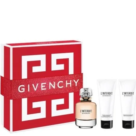Coffret Parfum Femme GIVENCHY L'INTERDIT 50ML+LAIT + GEL DOUCHE - GIVENCHY