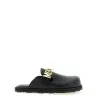Moschino Leather Sabots - MOSCHINO