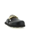 Moschino Leather Sabots - MOSCHINO