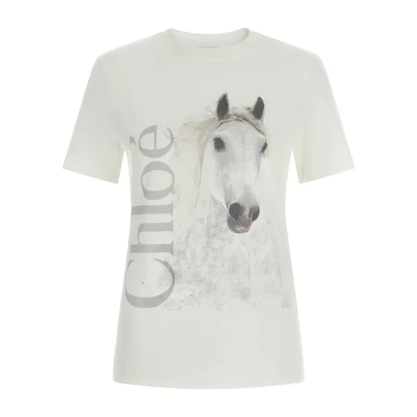 Chloé Printed T-shirt - CHLOE