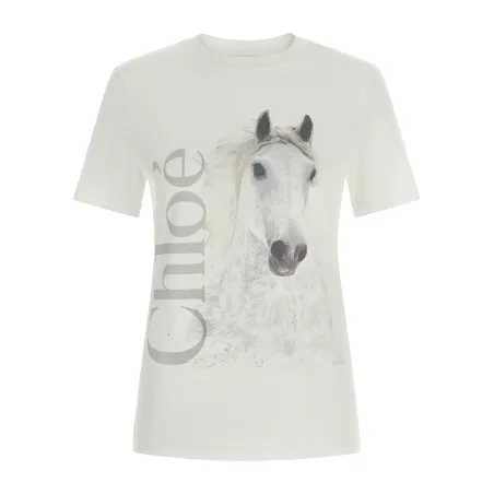 Chloé Printed T-shirt - CHLOE