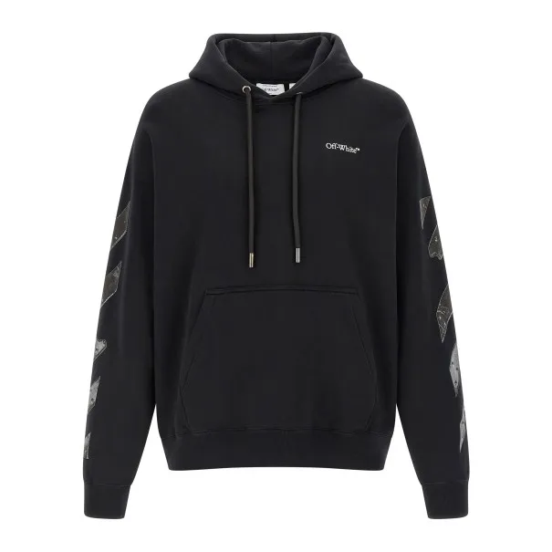 Off White Metal Arrow Skate Hoodie - OFF WHITE