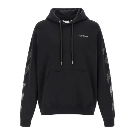 Off White Metal Arrow Skate Hoodie - OFF WHITE