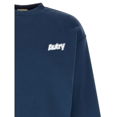 Autry Logo Print Embroidery Sweatshirt - Autry