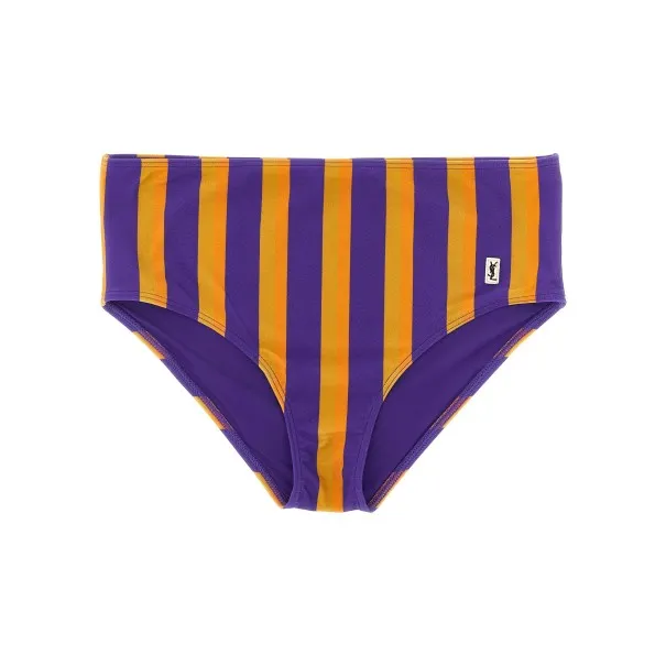 Saint Laurent Striped Bikini Briefs - Yves Saint Laurent