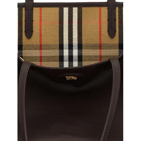 Burberry Medium Bloomsbury Reversible Shopping Bag - BURBERRY