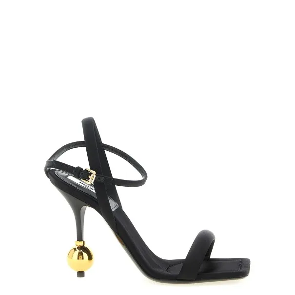 Moschino Satin Sandals - MOSCHINO