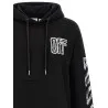 Off White Motion Arrow Skate Hoodie - OFF WHITE