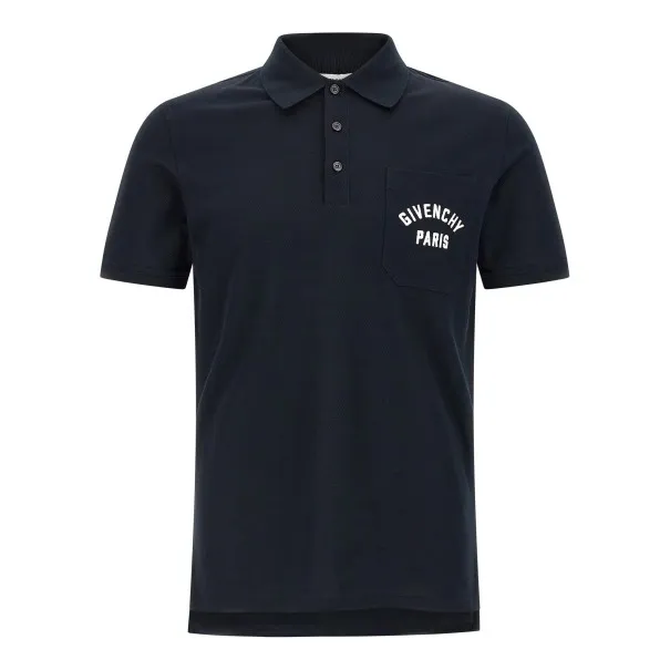 Givenchy Pocket Embroidery Polo Shirt - GIVENCHY
