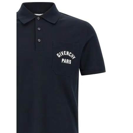 Givenchy Pocket Embroidery Polo Shirt - GIVENCHY