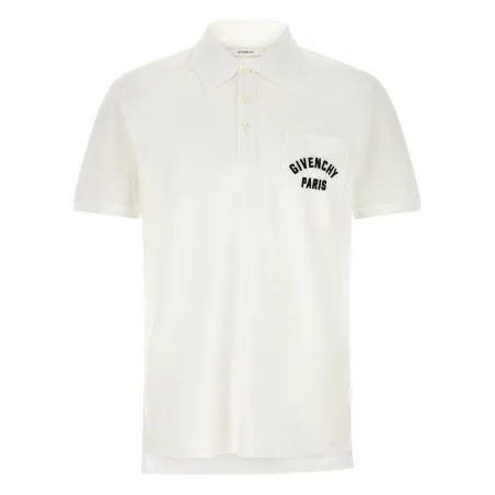 Givenchy Pocket Embroidery Polo Shirt - GIVENCHY