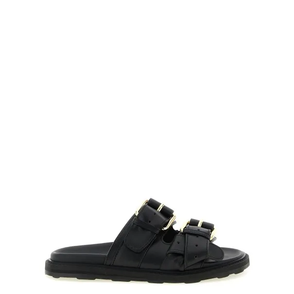 Moschino Double Strap Sandals - MOSCHINO