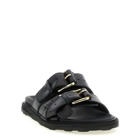 Moschino Double Strap Sandals - MOSCHINO