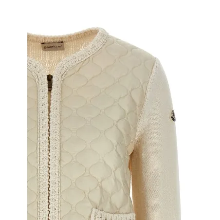 Moncler Padded Cardigan - MONCLER
