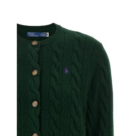 Polo Ralph Lauren Braided Cardigan - RALPH LAUREN