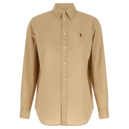 Polo Ralph Lauren Logo Embroidery Cotton Shirt - RALPH LAUREN