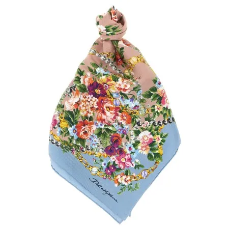 Dolce & Gabbana Mazzolini Di Fiori Scarf - Dolce&Gabbana