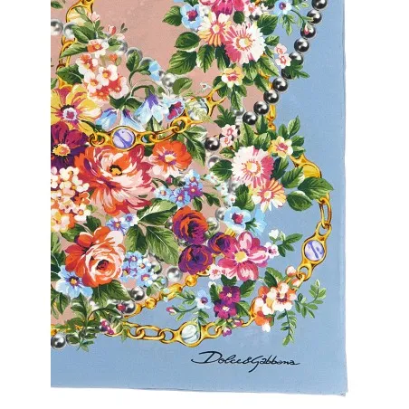 Dolce & Gabbana Mazzolini Di Fiori Scarf - Dolce&Gabbana