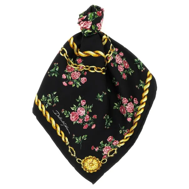 Dolce & Gabbana Mazzolini Di Rose Scarf - Dolce&Gabbana